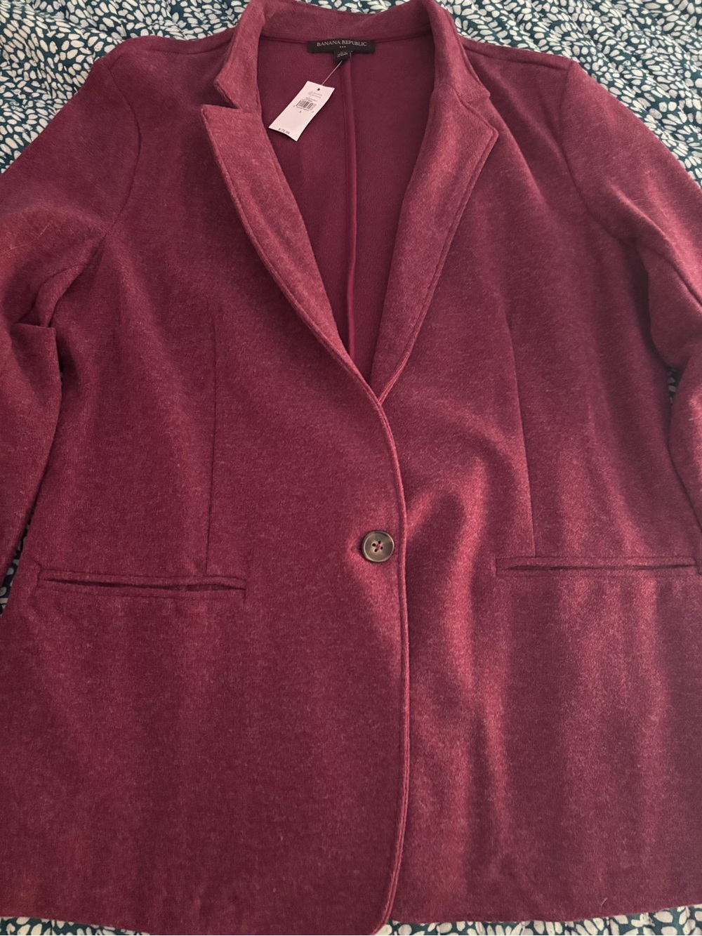 TWO Banana Republic Women's  Blazers — Raspberry and Black/grey
